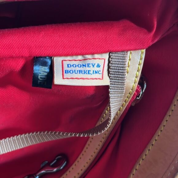 Dooney & Bourke Beige/Navy shoulder bag - Picture 13 of 16